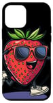 iPhone 12 mini Cool Strawberry Costume with funny Shoes and Arms Case