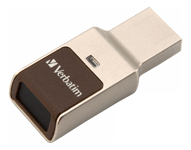 Verbatim Fingerprint Secure USB Drive 128GB
