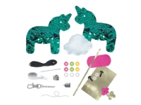 Lena Sequin Charm Unicorn, Children''s craft kit, 8 År, Multifärg