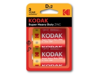 Kodak CTA30946385, Engångsbatteri, D, Zinkklorid, 1,5 V, 6000 mAh, 0 - 45 ° C