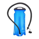 2L TPU Hydration Bladder Bag, Odorless Hydration Backpack BPA Free Leakproof Water Reservoir for Cycling Water Bag for Sports Hiking Camping Climbing Hiking Blue