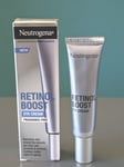 Neutrogena Eye Cream Boost Hydro Gel 15 Peptide Retinol Caffeine Hyaluronic Acid
