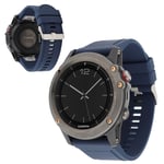 Garmin Fenix 5 / 5 Plus / Forerunner 935 22mm silicone watch band - Blue