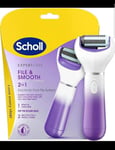 Scholl Velvet Smooth File & Smooth, 2in1 Electric Foot File