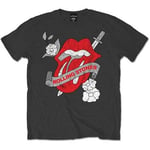 The Rolling Stones Unisex Adult Tattoo T-Shirt - L