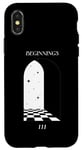 iPhone X/XS 111 Angel Numbers Manifestation New Beginnings Back Graphic Case