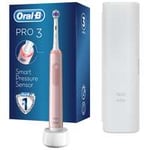 Oral-B Pro 3 3500 3D White Pink + Travel Case
