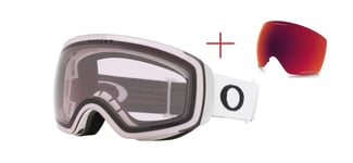 Set of ski goggles Oakley Flight Deck M Prizm Clear OO7064 + replacement...
