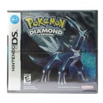 Carte pour Pokemon Diamond Version avec Cartouche de Jeu FONGWAN Compatiable avec Nintendo 3DS/2DS/DS