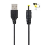 USB port till 2,5 3,5 4,0 5,5 mm 5V DC Barrel Jack Power Cor Black DC4.0 4.0*1.7mm