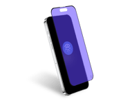 Protège écran iPhone 15 Pro Max 2.5D Anti Lumière Bleue - Garanti à vie Force Glass - Neuf