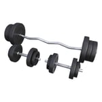Curlstång Hantlar BASIC Fjäder 70kg