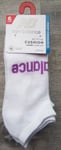 New Balance Active Cushion Ladies Low Cut Socks pack of 6 pairs Size 4 - 10