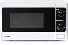 Toshiba 800w 20L Microwave Oven with Function Defrost and 5 Power Levels,...