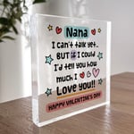 Happy Valentines Gift For Nana Gift From New Baby Granddaughter Son