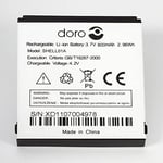 Genuine Doro Phone Easy 610 Original Battery Work For Doro 612,611,409,410