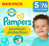Pampers Premium Protection Blöjor Stl 5 11-16 kg 76-pack