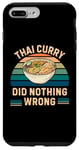 Coque pour iPhone 7 Plus/8 Plus Curry thaïlandais rétro n'a rien de mal vintage thaïlandais amateur de curry