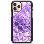 iPhone 11 Pro Skal - Purple Crystal
