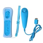 Coolead ® Wiimote et Nunchuk pour Nintendo Wii Bleu