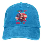 Ehghsgduh Unisex Baseball Caps Lana Del Rey Washed Dyed Trucker Hat Adjustable Snapback