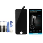 Ecran Complet Pour Iphone 7 Plus Noir ,Vitre Tactile + ?cran Lcd Sur Chassis, Verre De Protection Tremp? + Kit Outils
