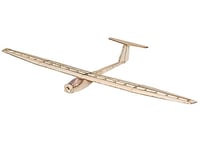 DW Hobby RC Balsawood Plane Model Glider Electric Power Griffin 1550mm Wingspan Balsa Wood Airplane Model Building kit + Power System+ Covering+8 inch Folded Prop (F1504C)