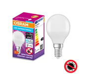 LED Antibakteerinen polttimo P40 E14/4,9W/230V 6500K - Osram