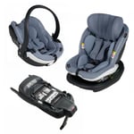 BeSafe, Bilstol, iZi Modular X1 3i1 - Cloud Mélange Inkludert babystol, småbarnstol og base!