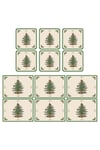 Pimpernel Spode Christmas Tree Placemats and Coasters Set of 6