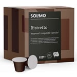 100 X Solimo Nespresso Compatible Ristretto Capsules Coffee Maker Value Economy