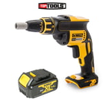 Dewalt DCF620 18V Brushless Drywall Screwdriver With 1 x 4.0Ah Battery