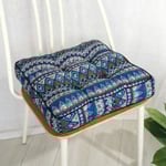 Fyrkantiga sittdynor, extra tjocka stolsdynor, japansk stil tatami rumpkudde Office Soft Meditate Crowded-e 45x45x10cm,