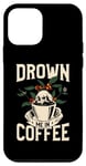 iPhone 12 mini Funny Skeleton Coffee Brewer Barista Case