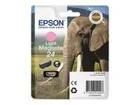 Epson 24 - 5.1 ml - magenta clair - original - blister - cartouche d'encre - pour Expression Photo XP-55, 750, 760, 850, 860, 950, 960; Expression Premium XP-750, 850