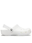 Crocs Men's Classic Clog Sandal - White, White, Size 12, Men