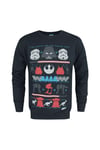 Dark Side Fair Isle Christmas Sweater