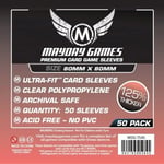 50 Mayday 80 x 80 Square Premium Card Sleeves Board Game (US IMPORT)