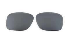 NEW POLARIZED REPLACEMENT SILVER ICE LENS FOR OAKLEY LATCH BETA SUNGLASSES