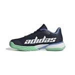 Adidas Barricade k Sneaker, Legend Ink/FTWR White/Blue Fusion, 2 UK Child