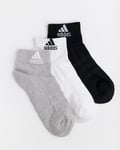 Adidas Cushioned Ankle Socks 3 pack Multicolor - S