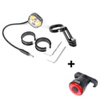 Cykellampa för elcykel Light5 EB1000 - 1000 lm / Bafang, Framlampa (male) + Light5 Blib Baklampa