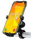 Orcas Universal Bike Phone Mount, Bike Phone holder, 360º for 3,5 to 7 inch phones, Aluminium Alloy Rotatable Adjustable Detachable for iPhone Samsung Huawei Xiaomi Pixel big size phones