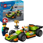 LEGO City Green Race Car Toy for 4 Plus Year Old Boys & Girls, Classic-Style... 