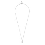 Snö Of Sweden Lydia Pearl Pendant Necklace Silver/White 50cm