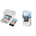 HP Sprocket Studio Plus WiFi Printer – Wirelessly Prints 4x6” Photos from Your iOS & Android Device Studio Plus 4 x 6” Photo Paper and Cartridges Compatible only Studio Plus Printer