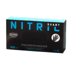 Nitril Engangshansker 100stk L