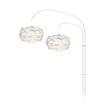 Umage Eos Willow Dobbel Vegglampe Mini Hvit med Oppheng i Hvit