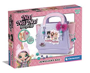Clementoni 18662 Na Surprise, Little Handbag with Jewellery Set-Kids' Craft Girls 7 Years Old, Bag Making kit, Multicoloured