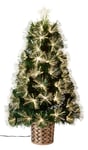 Dacore Fiber Juletræ - Varm hvid - 224 LED - 180 cm